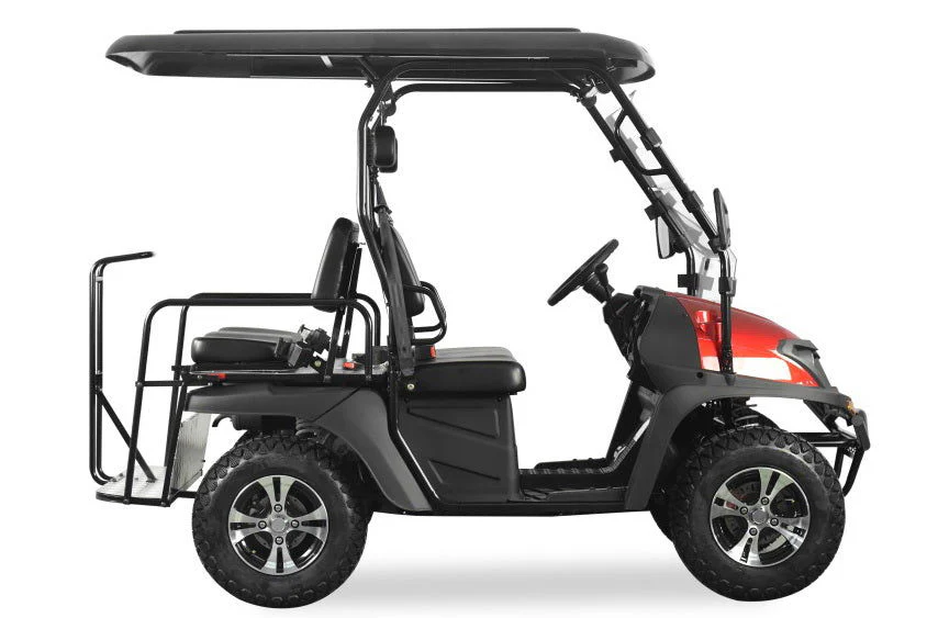 TrailMaster Taurus 200E-GX UTV Gas Golf Cart, Full Length Roof, 4-Seat, DOT Approved, Electronic Fuel Injection - Image 9