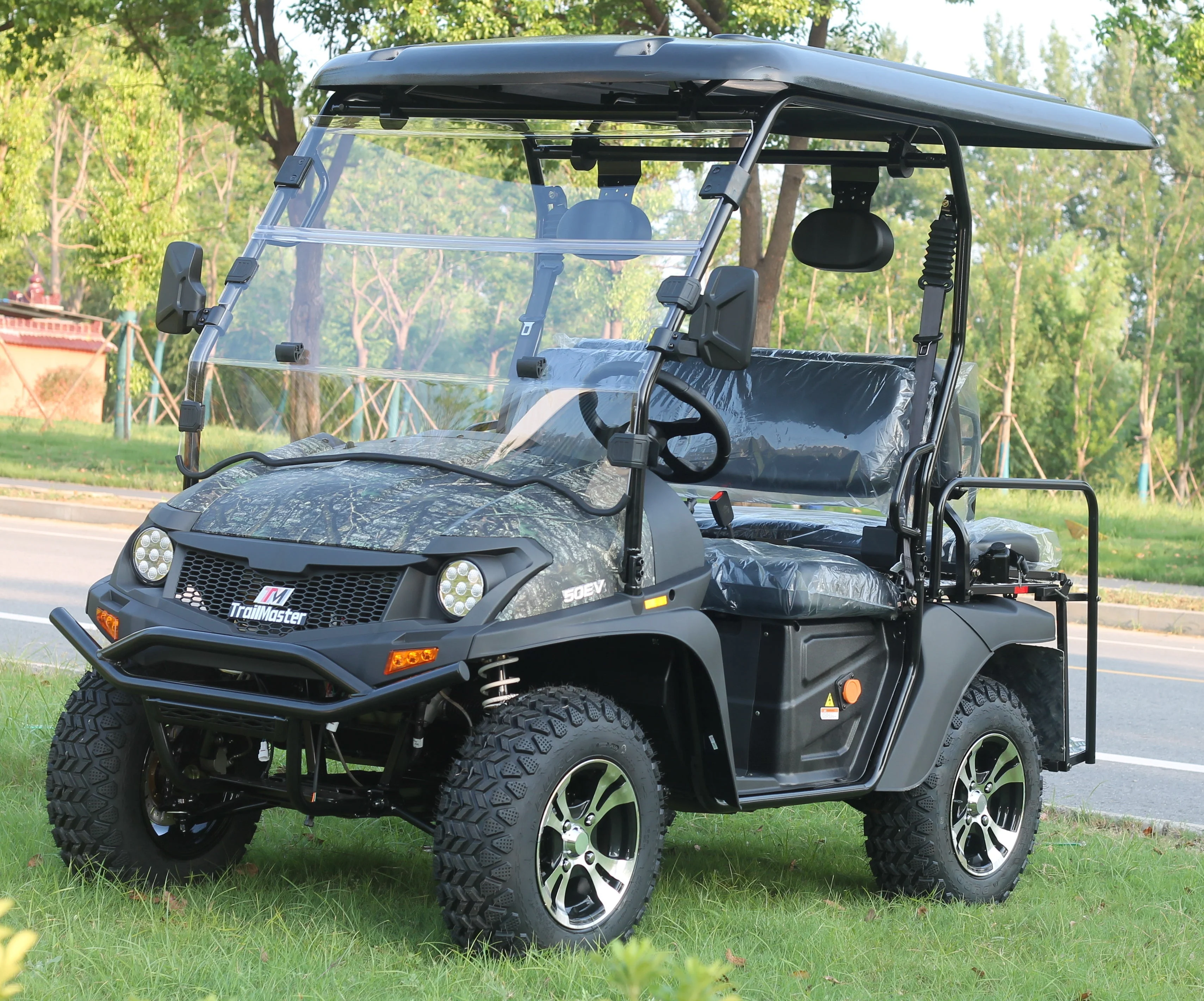 TrailMaster Taurus 50EV 4-Seat Electric Golf Cart, 60 Volt, Full DOT Light Package Included - Image 15