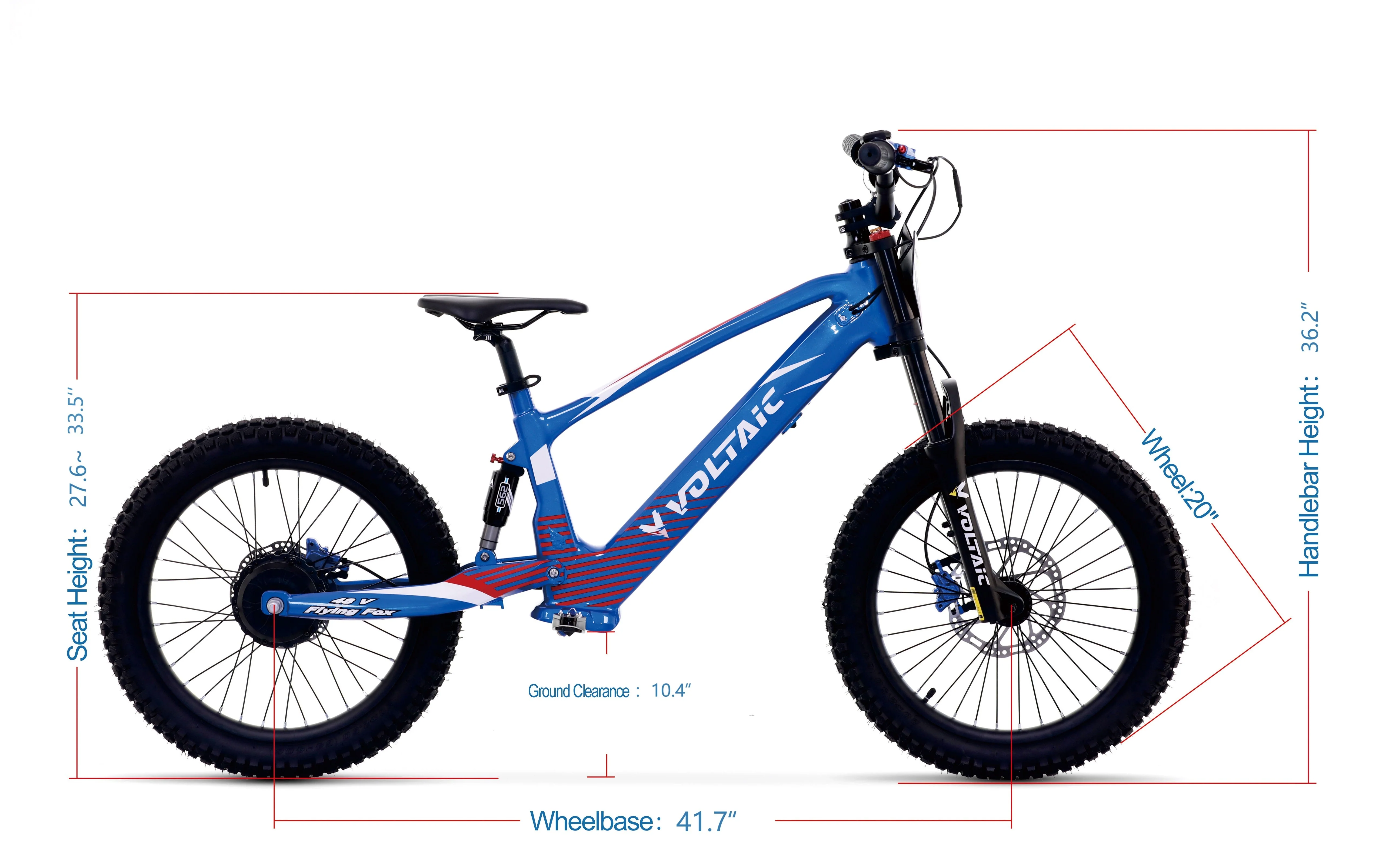 Voltaic Youth Electric Dirt Bike 20'' Flying Fox - Image 13