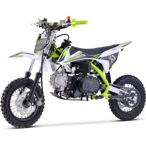 X1 110cc Kids Gas Dirt Bike, Electric Start, Automatic, 10/10 inch Wheels, 23 inch Seat Height, Ages 8 and up - Image 2