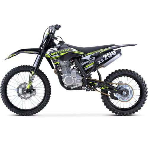 X5 250cc Dirt Bike, 4-Stroke, Electric Start, Manual 5-Speed, 21/18 inch Wheels - Image 4